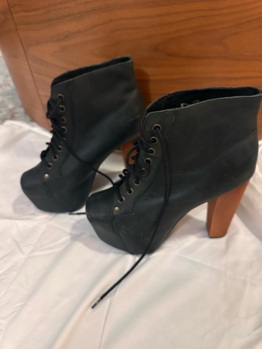 Jeffrey Campbell Black Litas - Picture 7 of 7